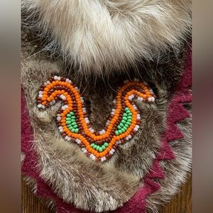 Antique native moccasins